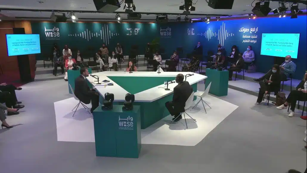 Smaller rooms with a round table help spark conversations around engaging topics